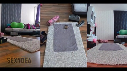 Sexydea: शुद्ध कामुकता में गोता: मेरी नग्न कसरत का ट्रिपल कैमरा दृश्य!