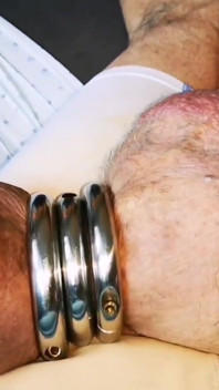 Bouncing Monstermeat with Metal Cockrings