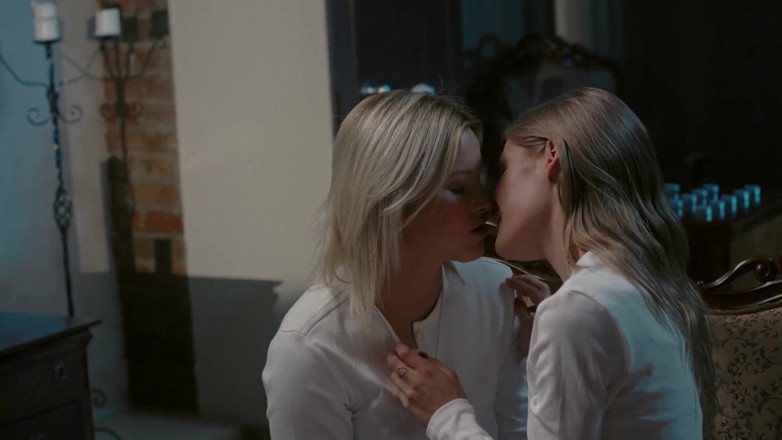 MixedX: Hot lesbian nun teenagers Tiffany and Zazie enjoy anal fingering