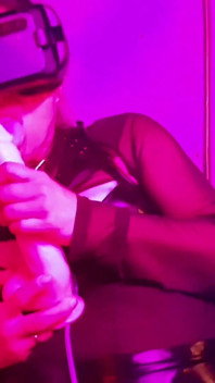 This Is My First Time Giving a Blowjob in the World of Virtual Reality