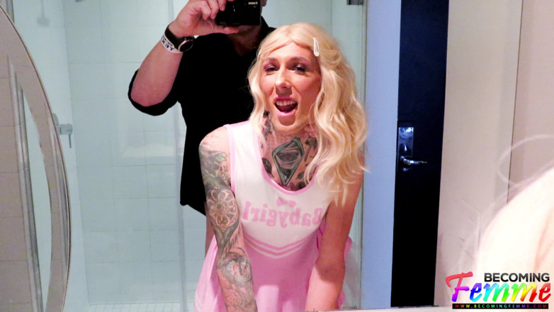 PORNSTARS BEHIND THE SCENES: Bts POV Sex with Riley Wraith