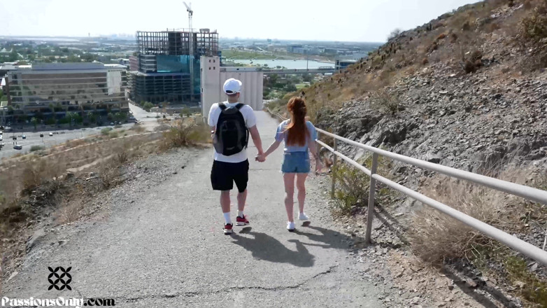 Passions Only: Hiking date with petite redhead spinner