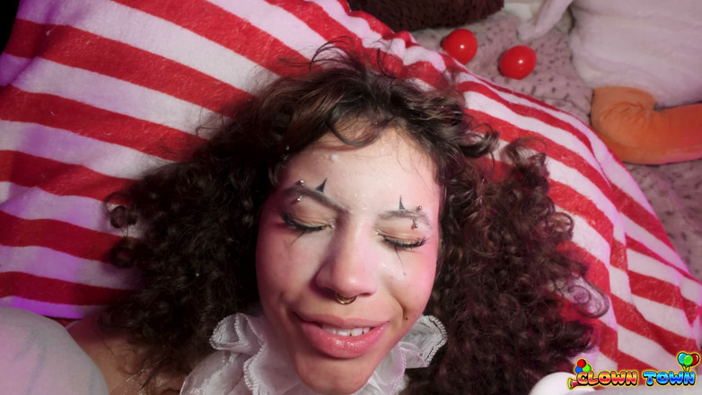 Nasty Sluts Studios: Clown Town Ep.9: Pervert Clown Nico Luva Snorts Sperm