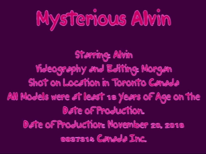 The Great Canadian Male: Il misterioso alvin