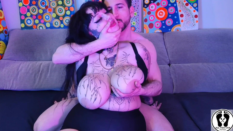 All You Can Fetish: Horny Deedeelove Big Boobs Armpits and Nose Fetish Film