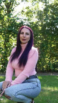 German Scout - German Inked MILF Devil Akita with Long Labia Pick up for First Casting Fuck