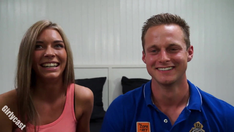 Girlycast: Sweet Pia casting - The first time in front of the...