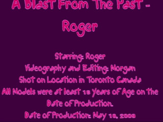 The Great Canadian Male: A blast from the past - Roger