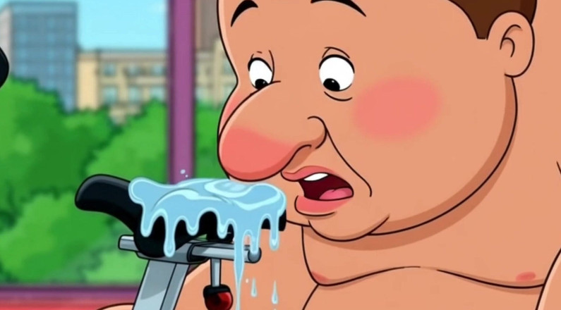 Octopussy Lovers Club: Každý chlap o tom sní. Karikatura. Hentai