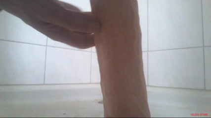 MeandI2: A big dildo with enema