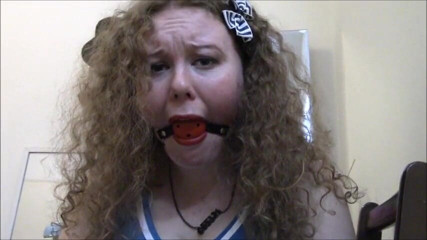 Selfgags classic: Mailed by my gag-loving stepsister!