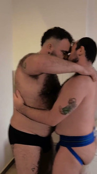 Sitges Hotel Suite 침을 뱉고 매끄러운 혀 작업, Lap Grind, 주방 카운터 스터핑