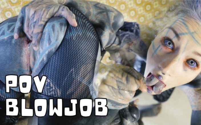 Anuskatzz: 하이힐을 신은 문신을 한 포르노 스타