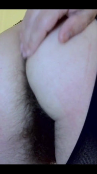 Open Hairy Ass in Catsuit
