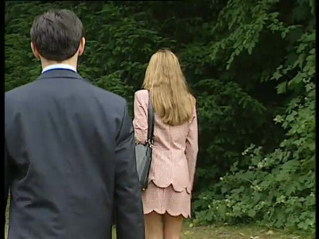 All you need to fuck: Blonde MILF in Forest Seduces Businessman...fuck Me Hard!