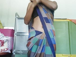 Desi Girl Fun: Fille sexy en sari