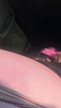 Car Play, She Sitting Backwards in Front Seat, Spankings