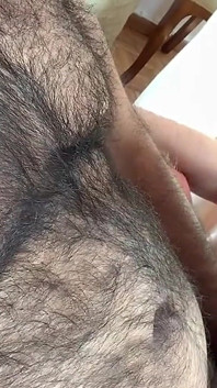 Bear Dominating His Cub