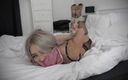 Gag Attack!: Aubrey - ligotée en lingerie