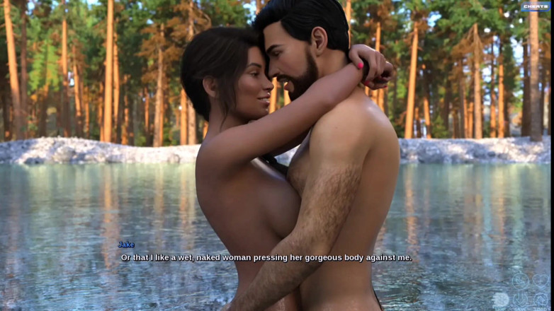 Sex anime taboo: Sesso all'aperto sul fiume con la mia sorellastra arrapata