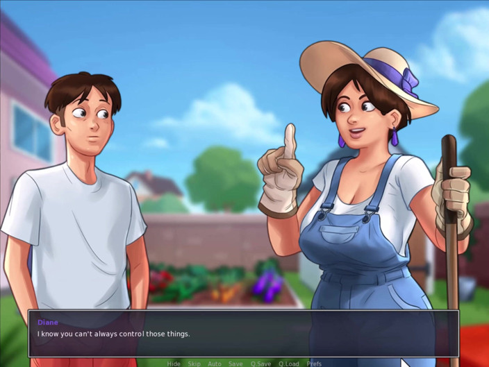 Johannes Gaming: Summertime Saga - ive given her bad monster dildo