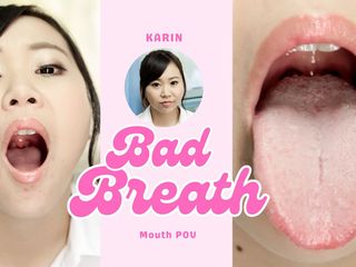 Japan Fetish Fusion: Yoğunluğu deneyimleyin: Karin&#039;in karşı konulmaz kötü nefesi yakın çekim