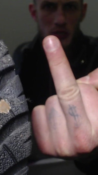 Middle Finger and Precise Spit