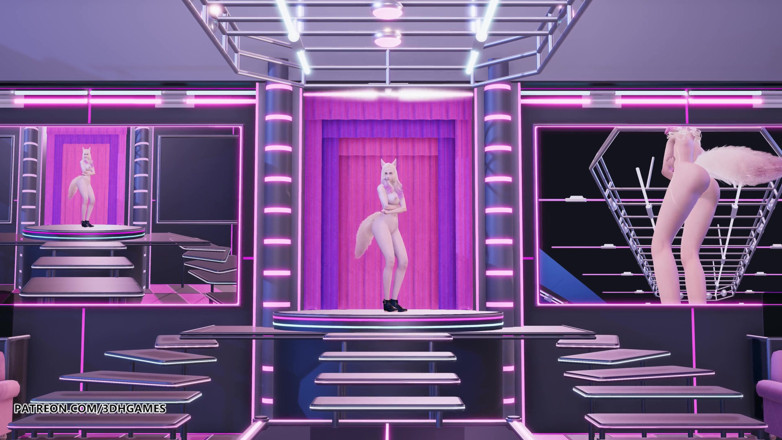 3D-Hentai Games: [mmd] aoa - shorthair ahri efsaneler kda ateşli çıplak dans ligi