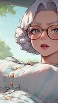 Ponto de vista maduro do professor Waifu - Banco com vestido de girassol, Close-up e transado (1 minuto de provocação)