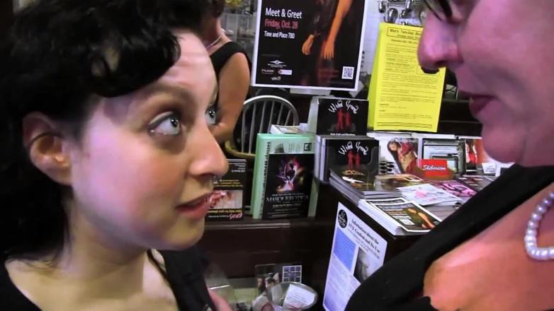 Lesbian Illusion: A teeny and an old milf have a lot of...