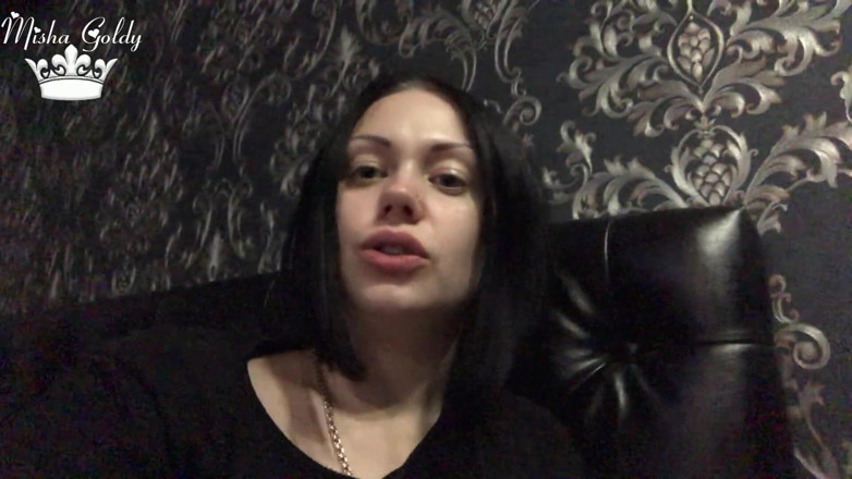 Goddess Misha Goldy: Locking the virgin perverts