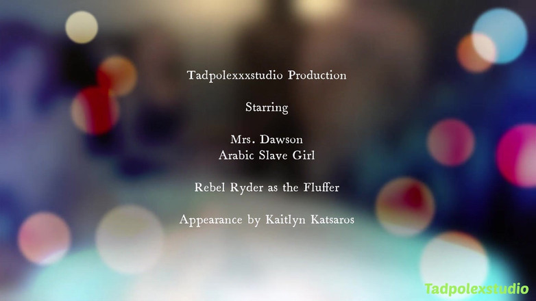 TadpolexStudio: Sarah Arabic a paní Dawson gangbang s Rebel Rhyder Fluffing