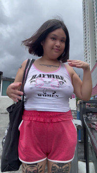 Braless BBW
