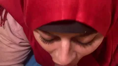 Facial Cumshot Blowjob Arab Wife Mia Niqab