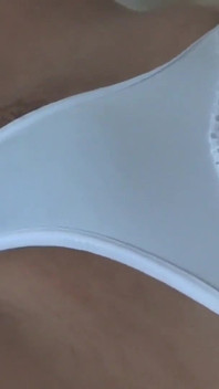 On the Beach I Filmed My Stepmother's Delicious Hairy Pussy and She Happily Showed It off