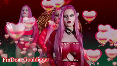 FinDom Goaldigger: Masturbace odpočítávání