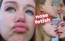 Margo &amp; Alisa: Nose and Tongue Fetish