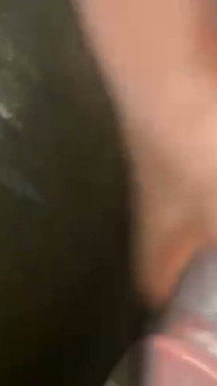 Man Masturbating His Big Black Cock