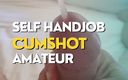Me and myself on paradise: Close up Amateur Handjob with Cumshot