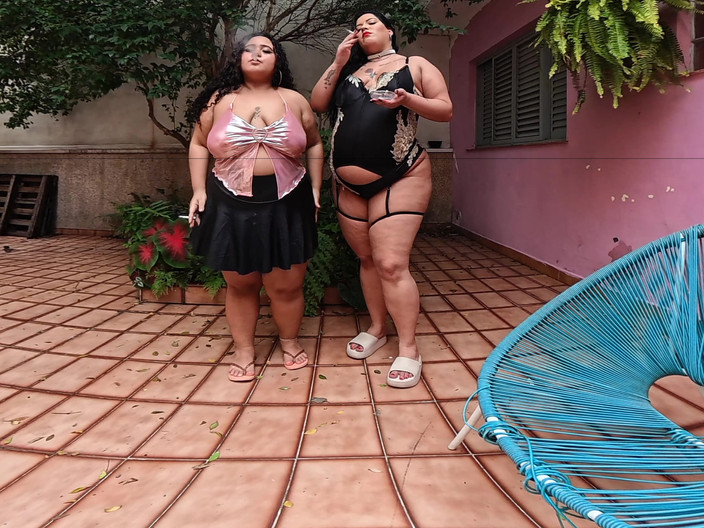 Pamela Panda VR: Vr sigara içen kız pri melancia ve pamela panda