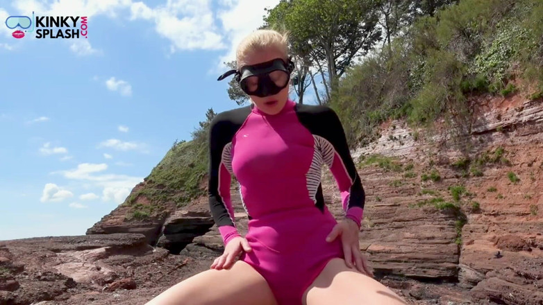 UKCuteGirl Lucy Lauren: Mască de scufundare Instrucțiuni de masturbare: Stroke, Supune-te și ejaculează pentru...