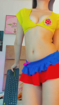 A Cute Latina Just Wants to Be Fucked in Her Big Natural Tits
