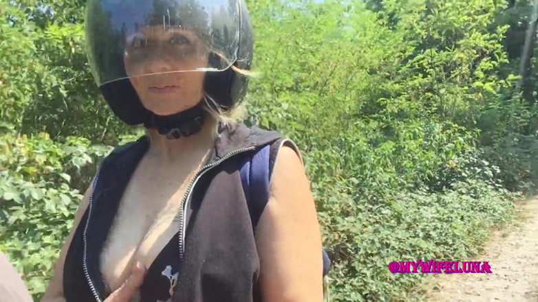 My Wife Luna: Ride in Motion with a Slut Who Gets Her Ass...
