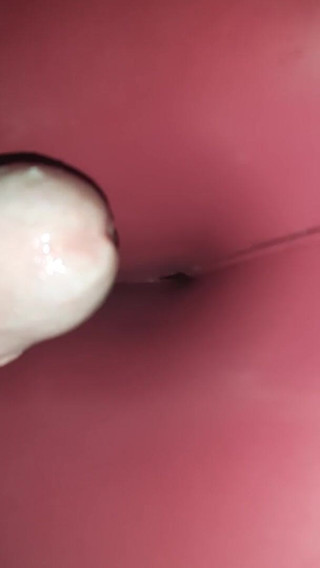 Shiny leather assfuck: 내 자지를 괴롭히는 빨간 가죽 바지를 입은 여친