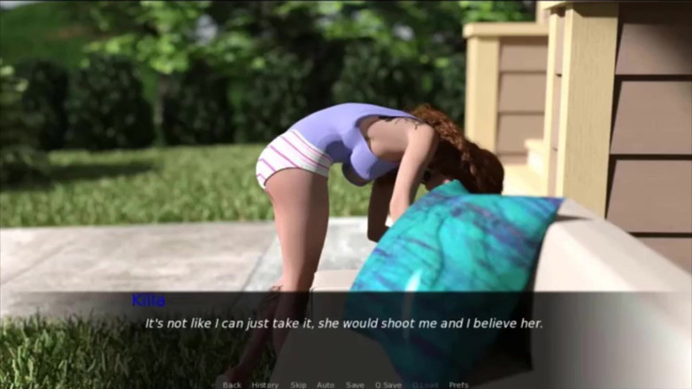 Visual Novels: Pine falls part 20