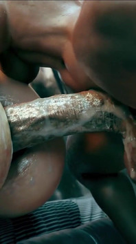 Rigid3d d3d intense anale seks heerlijke smakelijke grote kont slikken sperma open kont druipend sperma