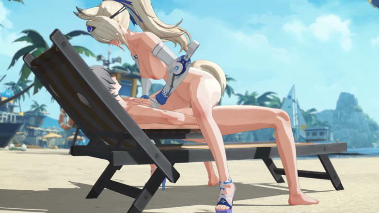 NSFWOtaku: Zenless Zone Zero - sigrid cena de sexo apaixonado - 3D Hentai Animations