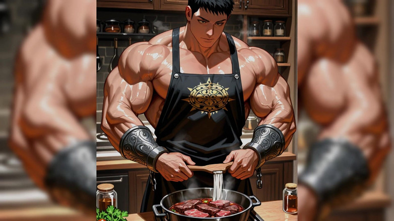 Erotic Man: Ai cơ bắp hunks nấu ăn