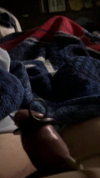 Tied up and Cock Ring!!