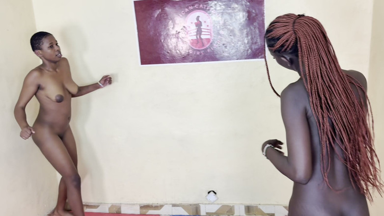 African Catfights: Nicca Vs Samantha Naked Catfight Rematch
